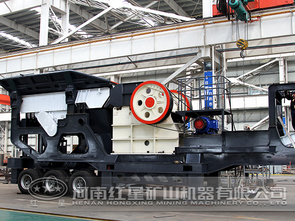 輪胎移動式破碎站