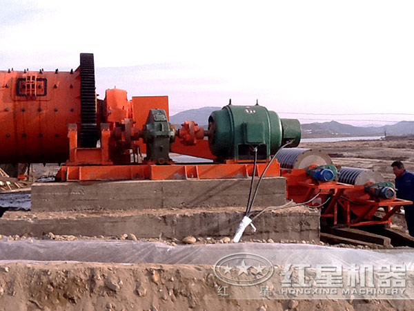 磁選機作業(yè)現(xiàn)場