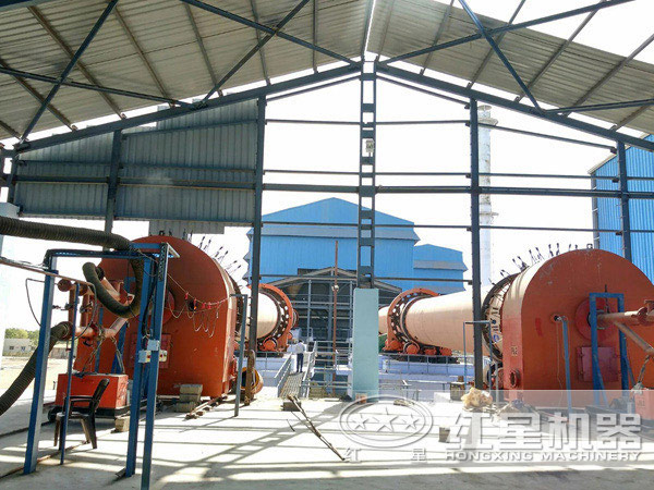 氧化鋁回轉窯正視圖