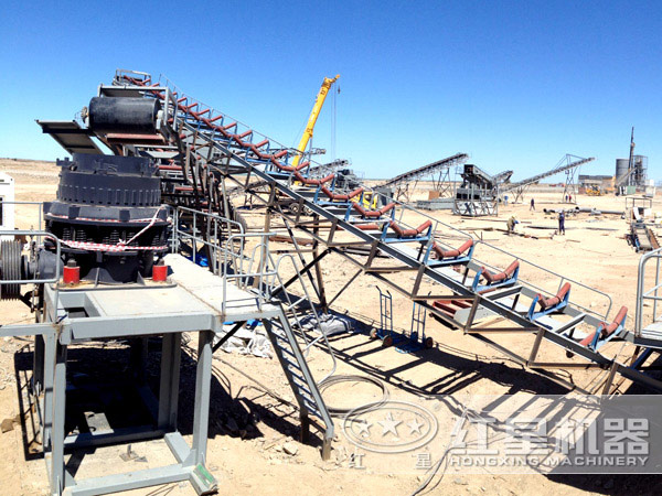 石灰生產(chǎn)線作業(yè)現(xiàn)場(chǎng)