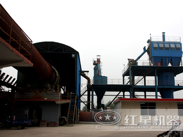 回轉(zhuǎn)窯作業(yè)現(xiàn)場