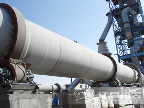 粘土回轉(zhuǎn)窯設(shè)備作業(yè)圖