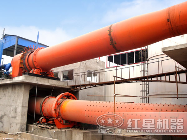 紅星活性石灰回轉(zhuǎn)窯成品圖