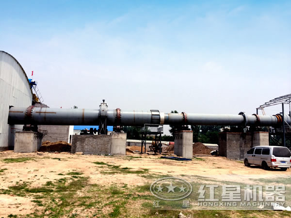 紅星干法水泥回轉(zhuǎn)窯投入生產(chǎn)圖