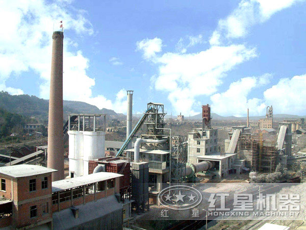 回轉(zhuǎn)窯作業(yè)現(xiàn)場