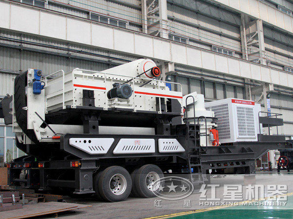 建筑垃圾移動破碎站