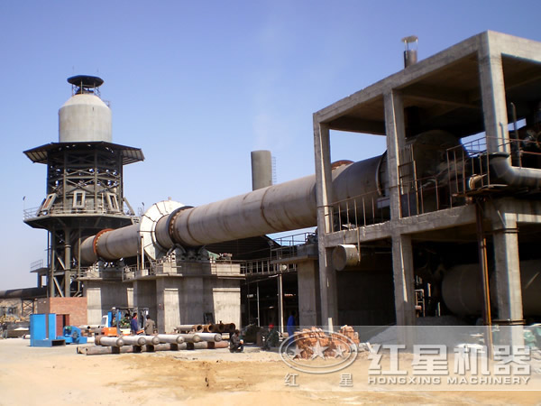 氧化鋅回轉(zhuǎn)窯作業(yè)現(xiàn)場(chǎng)