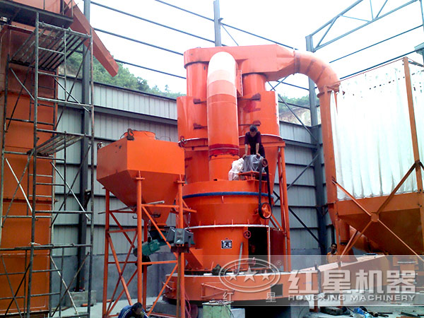 磨粉生產(chǎn)線安裝調(diào)試現(xiàn)場(chǎng)