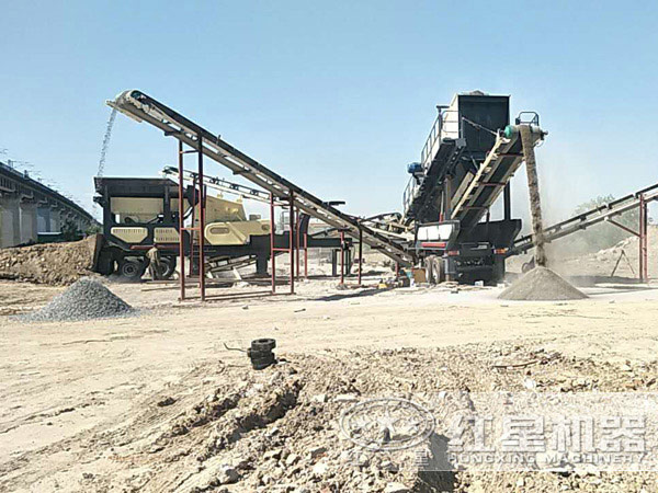 移動(dòng)反擊式破碎站