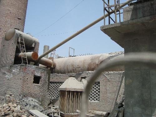 回轉(zhuǎn)窯掛窯皮