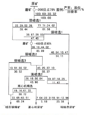 磁鐵礦石磁選流程的綜合特點(diǎn)